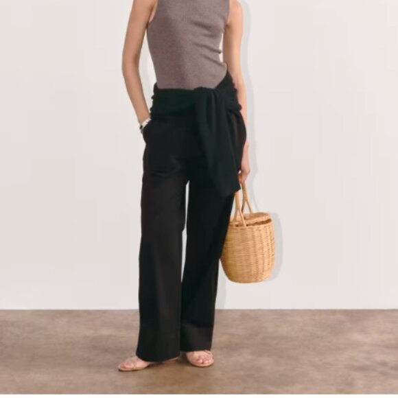 Everlane Pants - NWT Everlane The Easy Pant Pull On Black Size Medium
